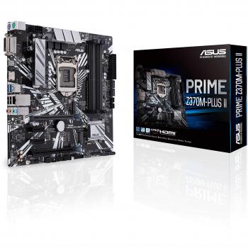 Asus Intel Z390 mATX - Placa base con iluminación LED, DDR4 4000MHz, Dual M.2, Intel Optane Memory Ready, HDMI, SATA 6Gb/s, USB 3.1 Gen 1