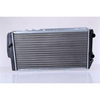 Radiador NISSENS 604551, refrigeración del motor, Aluminio, dimensiones 570x308x34 mm, aletas unidas mecánicamente, compatible con AUDI 100 C3 Berlina