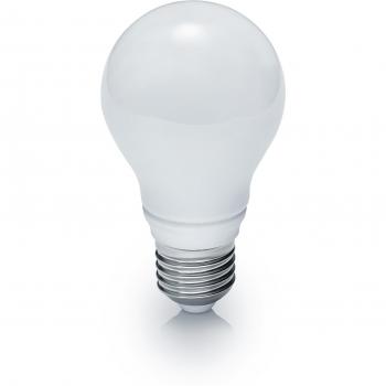 Bombilla LED E27 10W atenuable, color de luz blanco cálido, 4 intensidades