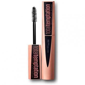 Maybelline Máscara De Pestañas Volumen Total Temptation Decadent Black Negro Intenso - 9.4 ml