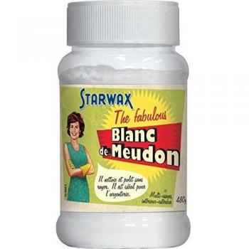 Limpiador Blanc de Meudon 480 g Starwax The Fabulous - Ideal para limpiar y pulir plata, ingredientes 100% naturales