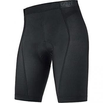 GORE WEAR C5 Mallas cortas de ciclismo con badana para mujer, 34, Negro