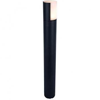 Bolardo LED Cyra negro mate, giratorio 8W 500lm IP54
