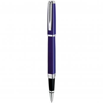 Newell Rubbermaid S0637150 Waterman Exception Slim Lack - Bolígrafo de trazo fino, tinta negra, color azul