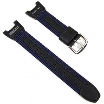 Casio Ersatzband Uhrenarmband Leder/Textil Band für Herrenuhr PRS-400B-2