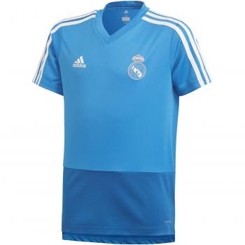 adidas Real TR JSY Y Camiseta, Niños, azuart/azreos/blabas, 140