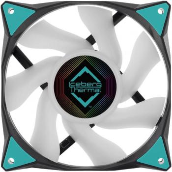 Ventilador Iceberg-Thermal IceGALE ARGB Black 120x120mm