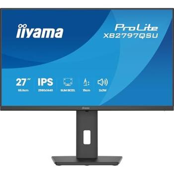 Monitor iiyama ProLite XB2797QSU-B1 27 LED IPS Quad HD 2560x1440 75Hz 1ms con Altavoces y Conectividad HDMI/DisplayPort