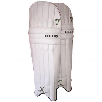 Totalmente Club de críquet bateador de críquet almohadillas/protectores de pierna, para diestros