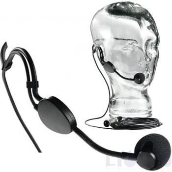 Apex370 Dynamic Headset Live Microphone Bundle with XLR Cable and Foam Windsock
