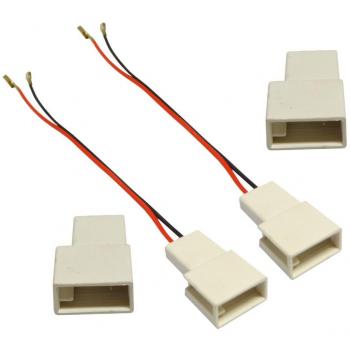 AERZETIX: Cables conectores para altavoces de coche C4336