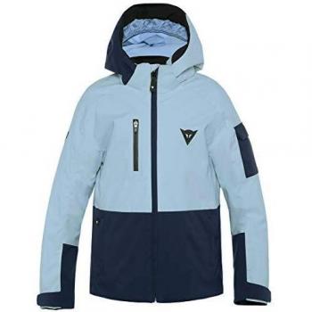 Dainese Ribbo HP Jacket - Chaqueta de esquí para niño, Niño, Color Black-Iris/Dusk-Blue, tamaño FR : M