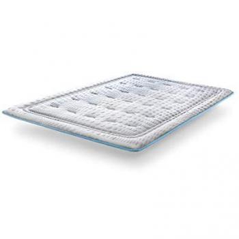 Topper Viscogel Azul Gel Confort 140x200x4 cm de SonnoMATTRESS