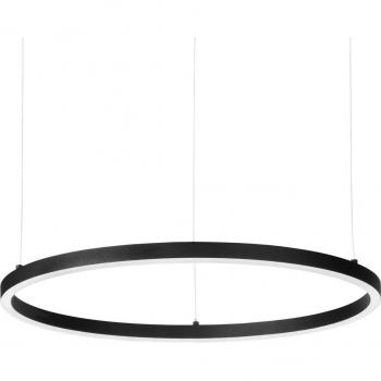 Lámpara colgante LED Oracle Slim Ø 90 cm negro 3.000 K