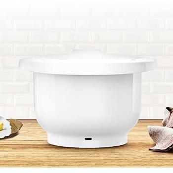 Bosch Accesorio MUM2 Mixing Bowl Robot de Cocina, 3.8 litros, Plástico, Blanco