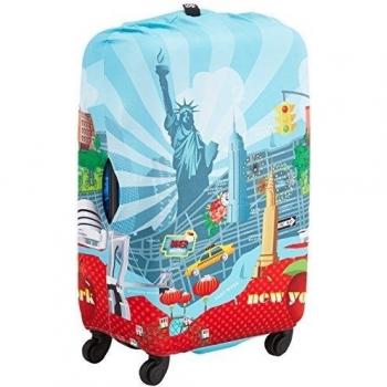 Funda maleta decorada 58x65 new york