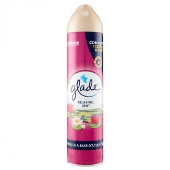Ambientador en spray Glade 300 ml - Variedades de fragancias: Lavanda, Zen Relajante y Vainilla