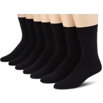s.Oliver - Calcetines para hombre, pack de 7, talla 43-44, color negro 005