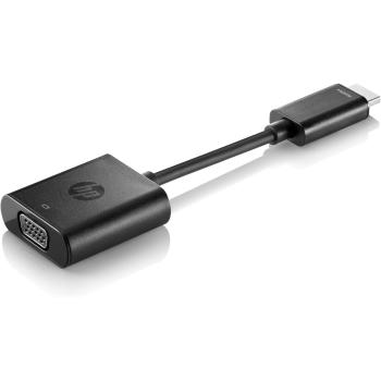 HP Adaptador HDMI a VGA, Negro
