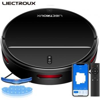 Robot Aspirador LIECTROUX M7SPRO con Fregona, Control por APP, Navegación por Mapas, Succión 4000PA, Batería 4400mAh
