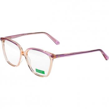 United Colors of Benetton 1079 274 Armazones y Lentes Recetados para Mujer Rosas