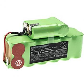 Batería recargable NiMH 2000 mAh 18V compatible con aspiradoras Hoover SU180, SU180B8, SU180T2 y SU180WT - Vhbw