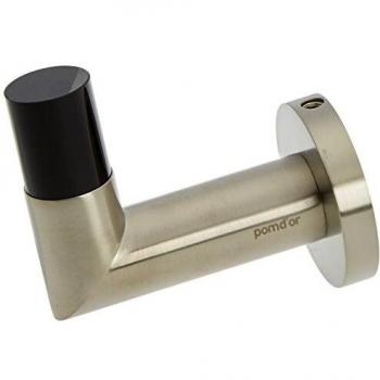 Pomdor - Colgador pure niquel mate - negro heritage