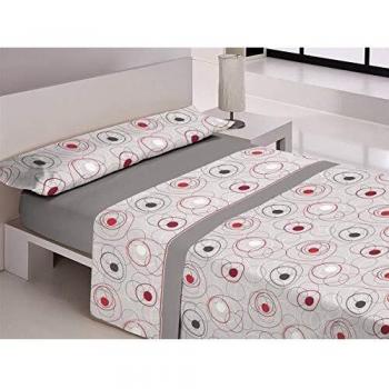 Libela Juegos sabanas, Gris, Cama 135 cm