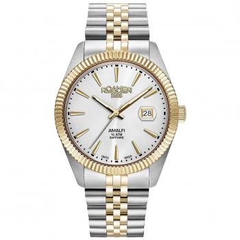 Reloj de Hombre Roamer Amalfi Gents 852833471120, Analog Quartz, Acero Inoxidable, Multicolor