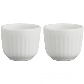 Hammershoi egg cups set white
