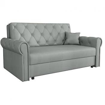 Sofá-cama Columbus 198 con caja de ropa de cama, dimensiones 168x85x98cm