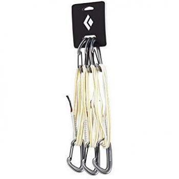 Black Diamond Miniwire Alpine Quickdraw, 3 pack, Length: 60 cm, 100% Dynex Runner, BD3811330000ALL1, w/ Free S&H