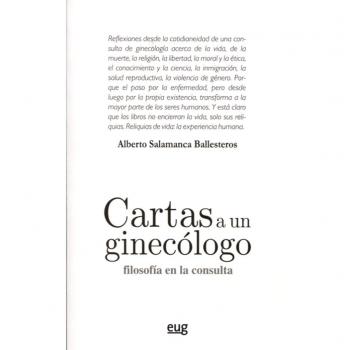 CARTAS A UN GINECÓLOGO: Filosofía en la consulta - Salamanca Ballesteros, Alberto