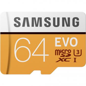 Samsung EVO 64GB MicroSD Memory Card
