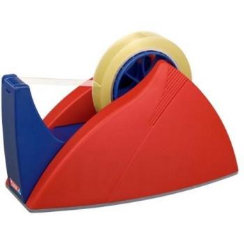 Dispenser de Cinta Adhesiva Tesa Easy Cut Profesional, Rojo/Azul