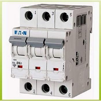 FAZ-B16/3 Miniature Circuit Breaker 3-p B16A, Eaton 278847 Circuit Breaker 16 A 400 V AC, Circuit Breaker Type B 16 A 3P Faz B16/3 –