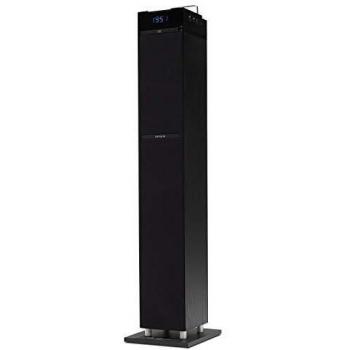 Aiwa TS-990CD: Torre de Sonido con CD, Bluetooth, USB, SD y Radio FM, Tamaño Grande, 120 W, Negro