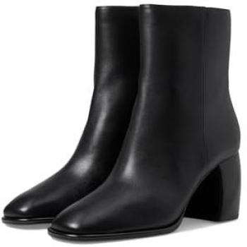 Michael Kors Women's Maude Heeled Ankle Boots - Black Leather - Size 8.5 US