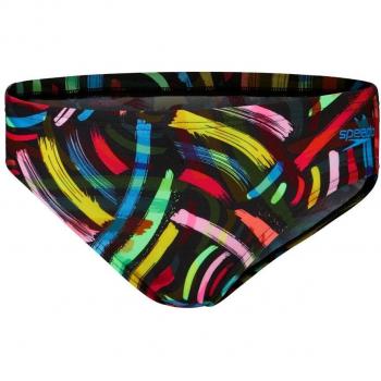 Speedo Bañador Slip Digital Allover 6.5 cm para niños