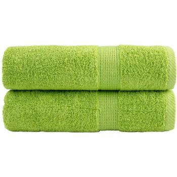 Toallas de baño SOLUND 2 piezas púrpura 70x140 cm 600g/m²