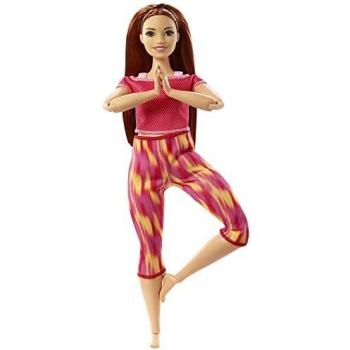 Barbie - Movimiento Sin Límites Muñeca Articulada Pelirroja con Ropa Deportiva