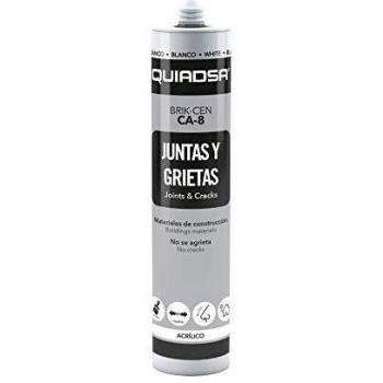 Quiadsa 52502018 Sellador Acrílico, Gris, 300 ml