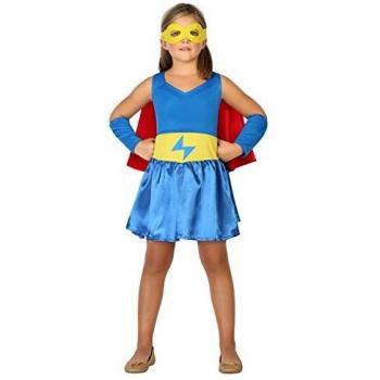Disfraz de Superheroína Infantil para Niñas de 5 a 6 Años