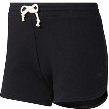 Reebok Te French Terry Short Pantalón Corto, Mujer, Negro, L