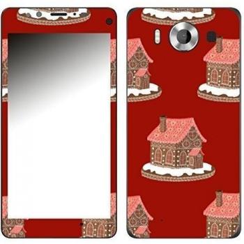 Motivos Disagu Design Skin para Microsoft Lumia 950: Lebkuchenhaus - Rot