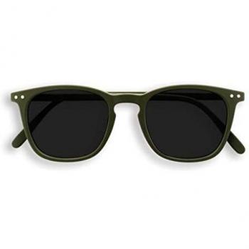 Gafas de sol Izipizi Sun #E Kaki Green, forma trapecio, color kaki
