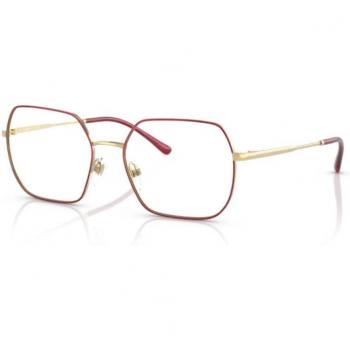 Vogue Eyewear VO4253 col. 280 Women's Geometric Eyeglasses Red/Gold Polarized Size 51 (Frame Only) - Blue Light Block Available
