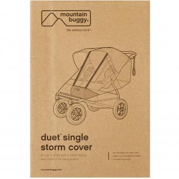 Mountain Buggy Duet protección lluvia individual