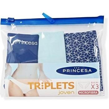 Braguitas Princesa Triplets Joven y Mujer Pack de 3 Bikinis