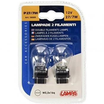Lampa 58089 - Pack de 2 bombillas, P27, 7 W, 12 V